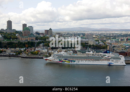 Yacht-Hafen von Quebec, Kanada Stockfoto