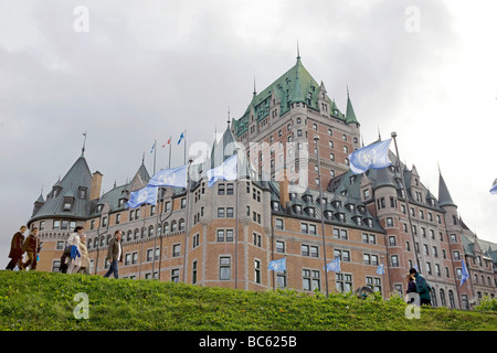 Hotel Chateau Frontenac, Quebec, Kanada Stockfoto