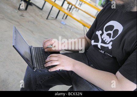Hackmeet 2013 Hacker treffen Stockfoto