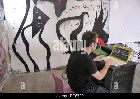Hackmeet 2013 Hacker treffen Stockfoto