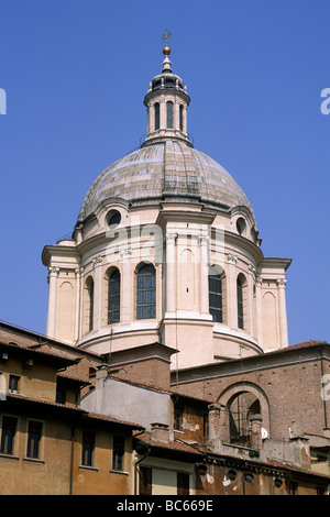 Italien, Lombardei, Mantua, Renaissancekirche St. Andrews, Kuppel Stockfoto