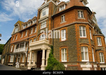 Das Tal des Rocks Hotel Lynton Nord-Devon England Stockfoto