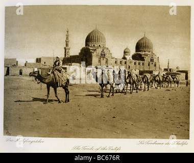 Geographie/Reise, Ägypten, Kairo, Gräber der Kalifen, Ansicht, 1930er Jahre, Stockfoto