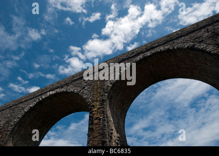 Hookshill-Viadukt, entworfen von Isambard Kingdon Brunel, Paignton, Torbay Stockfoto