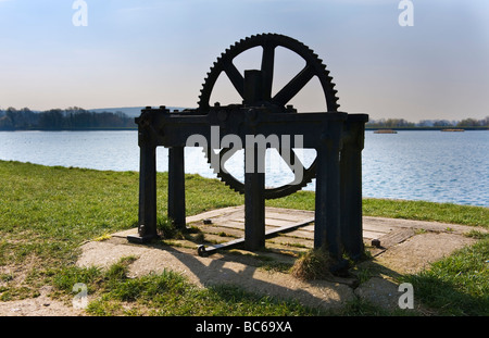 Startops Ende Reservoir bei Marsworth in der Nähe von Tring Hertfordshire UK Stockfoto