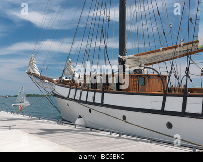 Großsegler Empire Sandy im Hafen von Toronto Stockfoto