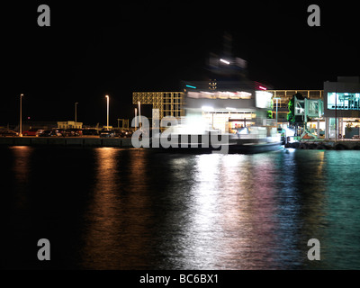 Abfahrt vom terminal Flughafen Toronto Island Fähre Stockfoto