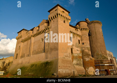 Castello Orsini, Orsini Burg Santa Severa, Latium, Italien Stockfoto