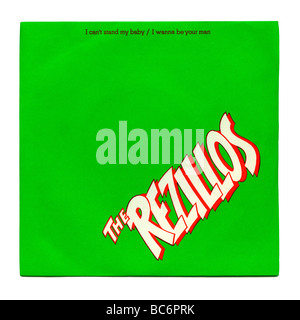 "Ich kann mein Baby nicht ertragen" Single von The Rezillos, eine Punk-Rock-Platte 1977 erstmals veröffentlicht Stockfoto