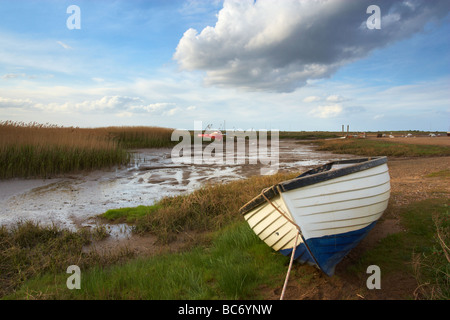 Brancaster Staithe an der Nordküste Norfolk Stockfoto