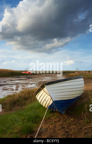 Brancaster Staithe an der Nordküste Norfolk Stockfoto