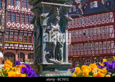 Romerburg Frankfurt Am Main Deutschland Stockfoto