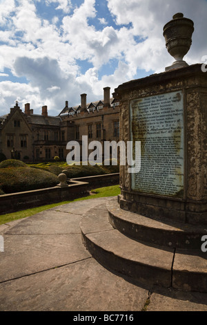 Bootsmann s Monument (Denkmal für Lord Byron Hund Bootsmann), Newstead Abbey, Nottinghamshire, England, UK Stockfoto