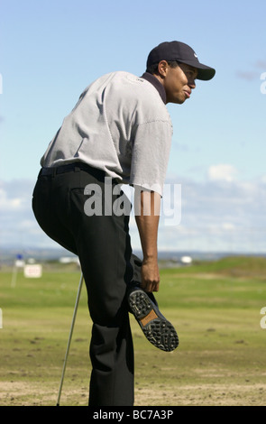 British Open Golf Gewinner Tiger Woods in St. Andrews im Jahr 2000 Stockfoto