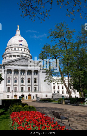 Wisconsin State Capitol building in Madison, Wisconsin USA Stockfoto