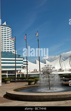 Canada Place Vancouver British Columbia Kanada Stockfoto