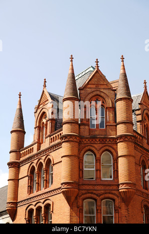 South City Market roten Backsteingebäude aka George s Street Arcade in Dublin Irland Stockfoto