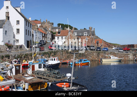 Fischerboote im crail Harbor East neuk Fife Schottland juni 2009 Stockfoto