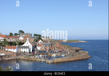 Ansicht von crail Dorf und Hafen fife Schottland juni 2009 Stockfoto