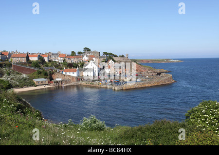 Ansicht von crail Dorf und Hafen fife Schottland juni 2009 Stockfoto