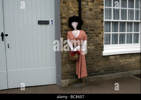 Vogelscheuche Clare Suffolk Tradition Landwirtschaft Stockfoto