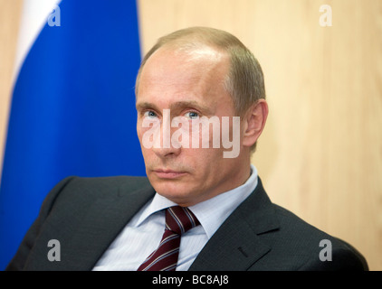 Vladimir Vladimirovich Putin Premierminister von Russland-Moskau-Russland Stockfoto