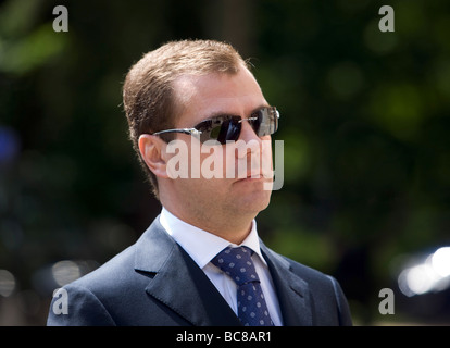 Dmitri Anatoljewitsch Medwedew Präsidenten der Russischen Föderation Stockfoto