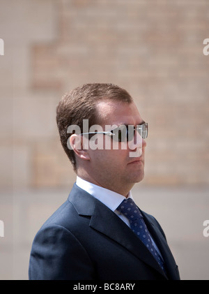 Dmitri Anatoljewitsch Medwedew Präsidenten der Russischen Föderation Stockfoto