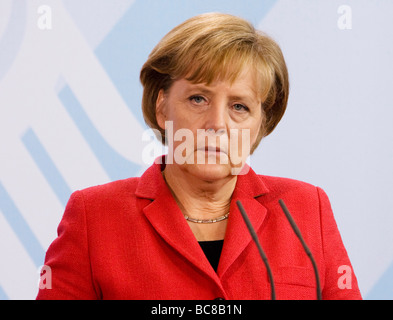 Angela MERKEL, CDU, Bundeskanzlerin Und CDU-Vorsitzende Stockfoto