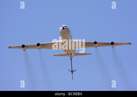 Israelische Luftwaffe Boeing 707 Flugzeuge betanken Stockfoto