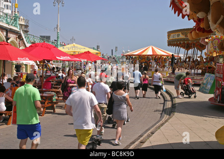 Brighton UK 1. Juli 2009 Stockfoto