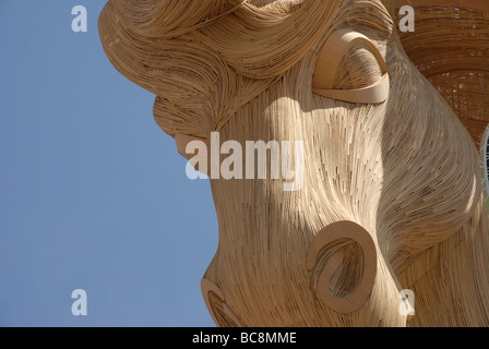 Fogueres, Las Hogueras de San Juan / San Juan Fiesta, Alicante, Comunidad Valenciana, Spanien Stockfoto