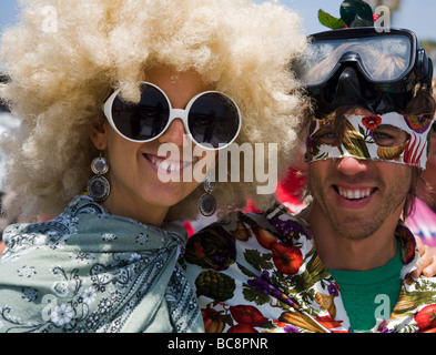 27. Juni 2009 für die Parade Eco Fest angezogen Stockfoto