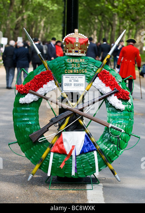 Kombinierten Kavallerie alte Kameraden Vereinigung Parade im Hyde Park Stockfoto