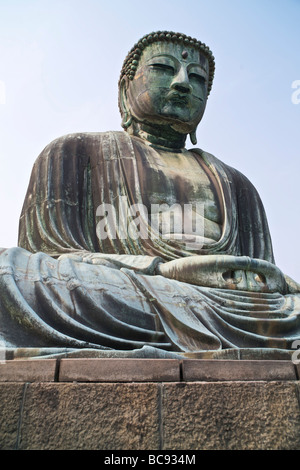 Daibutsu großen Buddha in Kamakura Japan wurde 1252 A D gegossen Stockfoto