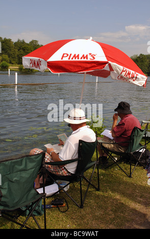 Henley Royal Regatta, Henley-on-Thames. Oxfordshire, England, Vereinigtes Königreich Stockfoto