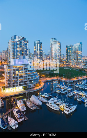 False Creek Hafen Vancouver British Columbia Kanada Stockfoto