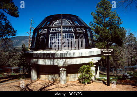 Percival Lowell Mausoleum auf dem Mars Hill Lowell Observatory Flagstaff Arizona USA Stockfoto