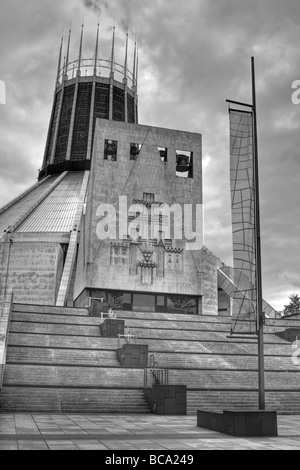 HDR die Liverpool Metropolitan Cathedral of Christ the King, Merseyside, UK Stockfoto