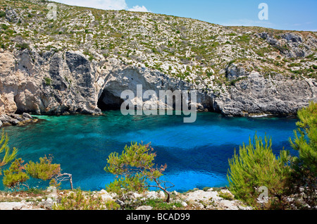 Porto Limnionas Zante Zakynthos ionische Insel Griechenland EU Europäische Union Europa Stockfoto