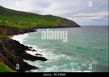 Seenlandschaft in der Nähe von Slea Head auf der Dingle Halbinsel Co Kerry Irland Stockfoto