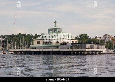 Norwegen Oslo Kongen Christiania Roklub Gebäude Stockfoto