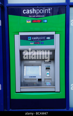 Lloyds TSB Bank ATM Geldautomaten Geldautomaten in Cambridge England UK Stockfoto