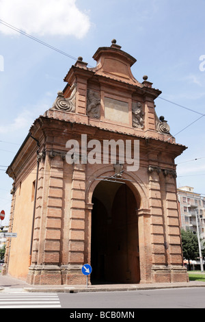 Porta lame eine barocke Stadttor gebaut im Jahre 1676, entworfen von Agostino Barelli Bologna Italien Stockfoto