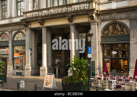 Königliche Galerien von Saint-Hubert-Brüssel-Brabant-Belgien Stockfoto