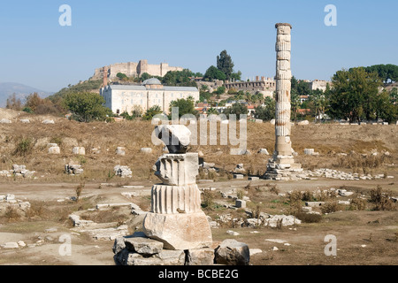 Tempel der Artemis-Ephesus-Türkei Stockfoto