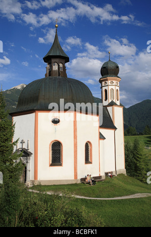 Seekirchl, See Kapelle, Seefeld in Tirol, Österreich Stockfoto