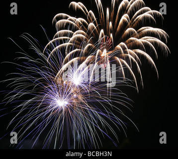 Fourth Of July Feuerwerk Stockfoto