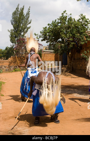 Intore Tänzern, Kigali, Ruanda Stockfoto