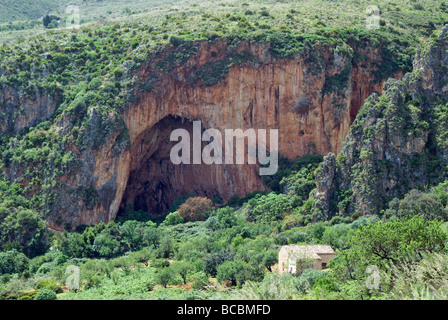 Sizilien Italien Zingaro Scopello Stockfoto